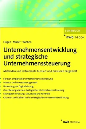 Hagen / Müller / Wieben |  Unternehmensentwicklung und strategische Unternehmenssteuerung | eBook | Sack Fachmedien