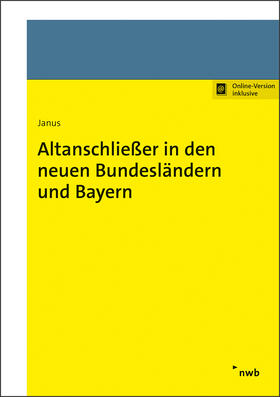 Janus | Altanschließer in den neuen Bundesländern und Bayern | Online-Buch | sack.de