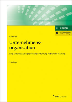 Klimmer | Unternehmensorganisation | Online-Buch | 978-3-482-01701-8 | sack.de