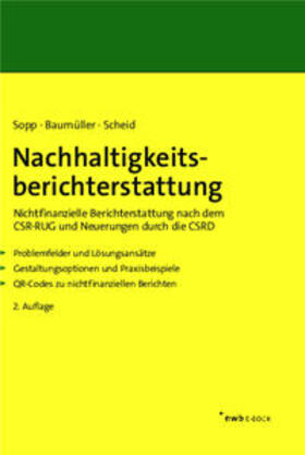 Sopp / Baumüller / Scheid | Nachhaltigkeitsberichterstattung | E-Book | sack.de
