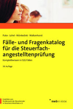 Mönkediek / Lohel / Puke | Fälle- und Fragenkatalog für die Steuerfachangestelltenprüfung | E-Book | sack.de