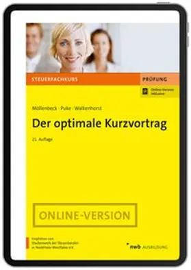 Möllenbeck / Puke / Walkenhorst |  Der optimale Kurzvortrag | Online-Buch | Sack Fachmedien