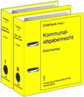 Driehaus |  Kommunalabgabenrecht | Buch |  Sack Fachmedien