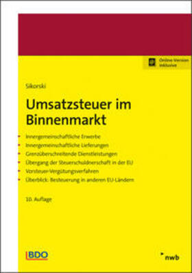 Sikorski | Umsatzsteuer im Binnenmarkt | Medienkombination | 978-3-482-45980-1 | sack.de