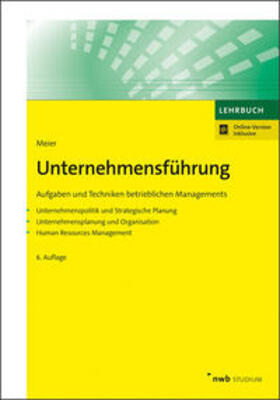 Meier | Unternehmensführung | Medienkombination | 978-3-482-48966-2 | sack.de