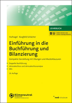 Hufnagel / Burgfeld-Schächer | Einführung in die Buchführung und Bilanzierung | Medienkombination | 978-3-482-53830-8 | sack.de