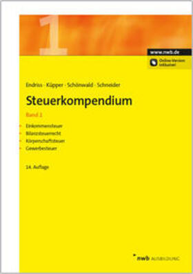 Endriss / Küpper / Schönwald |  Steuerkompendium 1 | Buch |  Sack Fachmedien
