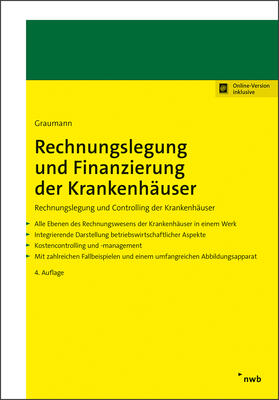 Graumann |  Rechnungslegung und Finanzierung der Krankenhäuser | Online-Buch | Sack Fachmedien