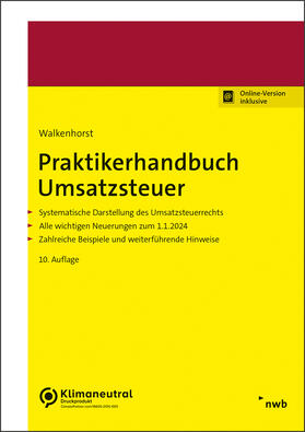 Walkenhorst | Praktikerhandbuch Umsatzsteuer | Online-Buch | 978-3-482-55660-9 | sack.de