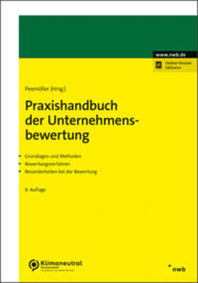 Peemöller | Praxishandbuch der Unternehmensbewertung | Online-Buch | 978-3-482-55865-8 | sack.de