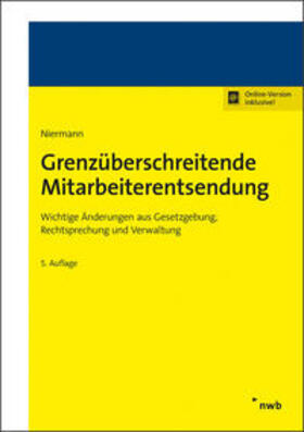 Niermann |  Niermann, W: Grenzüberschreitende Mitarbeiterentsendung | Buch |  Sack Fachmedien