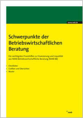 Schwerpunkte der Betriebswirtschaftlichen Beratung | Buch | 978-3-482-58612-5 | sack.de