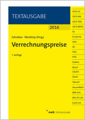 Schreiber / Nientimp | Verrechnungspreise | Buch | 978-3-482-58967-6 | sack.de