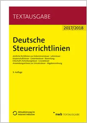 Deutsche Steuerrichtlinien (Aktualisierung im Internet inklusive.) | Medienkombination | 978-3-482-59949-1 | www.sack.de