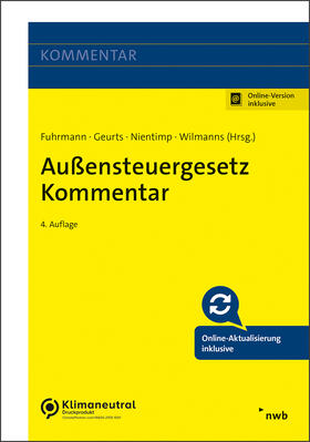 Fuhrmann / Geurts / Nientimp | Außensteuergesetz Kommentar | Online-Buch | 978-3-482-61244-2 | sack.de
