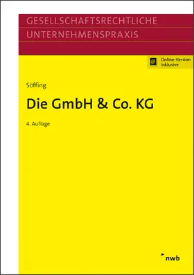 Söffing / Bisle / Hallerbach |  Die GmbH & Co. KG | Online-Buch | Sack Fachmedien