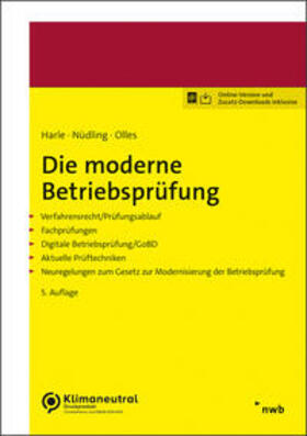 Harle / Nüdling  / Olles | Die moderne Betriebsprüfung | Online-Buch | 978-3-482-62975-4 | sack.de