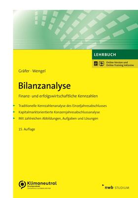 Wengel / Gräfer | Bilanzanalyse | Medienkombination | 978-3-482-63245-7 | sack.de