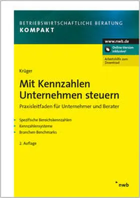 Krüger |  Mit Kennzahlen Unternehmen steuern | Buch |  Sack Fachmedien