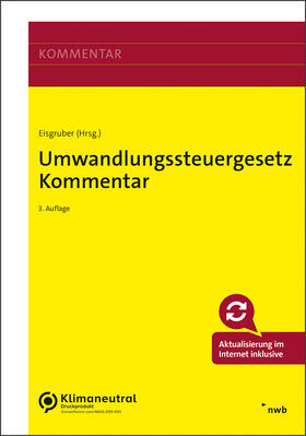 Eisgruber | Umwandlungssteuergesetz Kommentar | Medienkombination | 978-3-482-63903-6 | sack.de