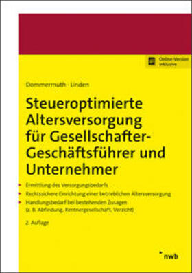 Dommermuth / Linden | Altersversorgung für Unternehmer und Geschäftsführer | Medienkombination | 978-3-482-64552-5 | sack.de