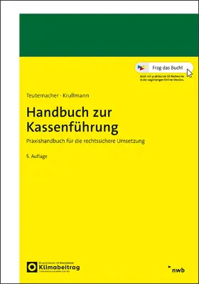 Teutemacher / Krullmann | Handbuch zur Kassenführung | Medienkombination | 978-3-482-65315-5 | www.sack.de
