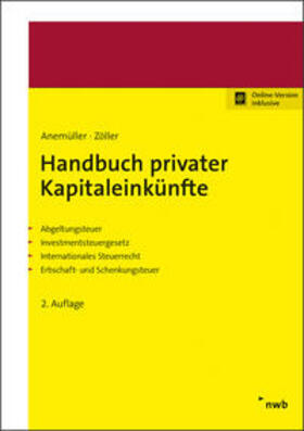 Intemann / Anemüller / Krüger | Handbuch privater Kapitaleinkünfte | Medienkombination | 978-3-482-65562-3 | sack.de