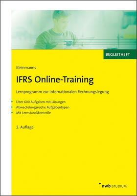 Kleinmanns | IFRS Online-Training | Sonstiges | 978-3-482-65582-1 | sack.de