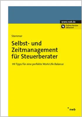 Stemmer |  Selbst- und Zeitmanagement für Steuerberater | Buch |  Sack Fachmedien