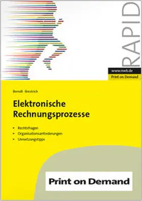 Berndt / Brestrich |  Elektronische Rechnungsprozesse | Buch |  Sack Fachmedien