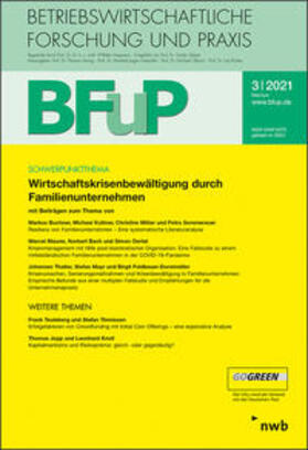 Wirtschaftskrisenbewältigung durch Familienunternehmen | Buch | 978-3-482-66935-4 | sack.de