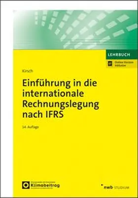 Kirsch |  Einführung in die internationale Rechnungslegung nach IFRS | Buch |  Sack Fachmedien