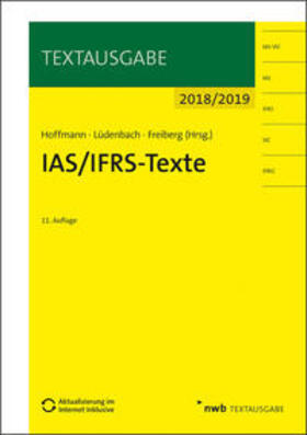 Hoffmann / Lüdenbach / Freiberg | IAS/IFRS-Texte 2018/2019 | Medienkombination | 978-3-482-67301-6 | www.sack.de
