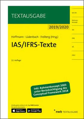Lüdenbach / Freiberg / Hoffmann | IAS/IFRS-Texte 2019/2020 | Medienkombination | 978-3-482-67302-3 | www.sack.de