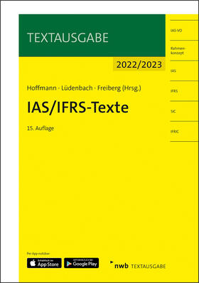 Lüdenbach / Freiberg / Hoffmann | IAS/IFRS-Texte 2022/2023 | Medienkombination | 978-3-482-67305-4 | sack.de
