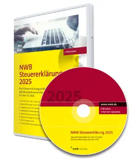 NWB Steuererklärung 2025 - 2-Platz-Lizenz | Sonstiges | 978-3-482-67328-3 | www.sack.de