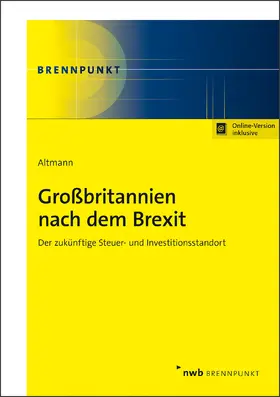Altmann |  Großbritannien nach dem Brexit | Buch |  Sack Fachmedien
