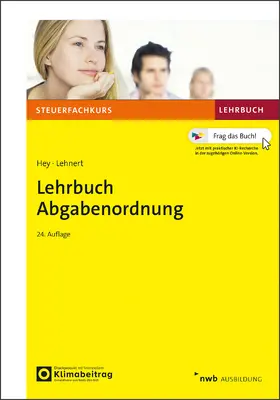 Hey / Lehnert |  Lehrbuch Abgabenordnung | Buch |  Sack Fachmedien