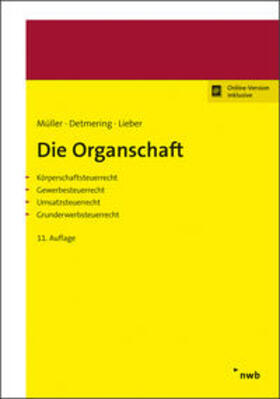 Müller / Detmering / Lieber | Die Organschaft | Medienkombination | 978-3-482-67621-5 | sack.de