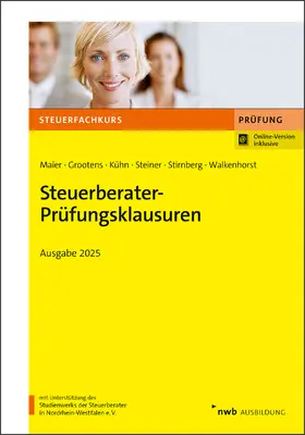 Gerke / Grootens / Kühn |  Steuerberater-Prüfungsklausuren | Buch |  Sack Fachmedien