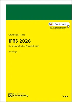 Grünberger / Sopp |  IFRS 2026 | Buch |  Sack Fachmedien