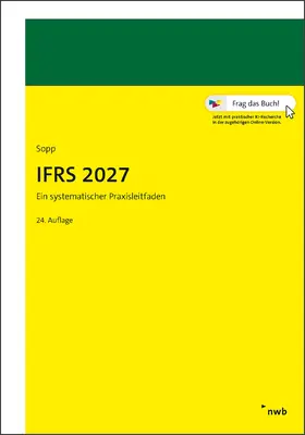 Grünberger / Sopp |  IFRS 2027 | Buch |  Sack Fachmedien