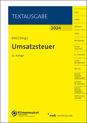 KMLZ |  Umsatzsteuer | Buch |  Sack Fachmedien