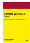  Richtsatz-Sammlung 2021 | Buch |  Sack Fachmedien