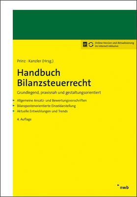Kanzler / Prinz / Adrian | Handbuch Bilanzsteuerrecht | Online-Buch | 978-3-482-69654-1 | sack.de