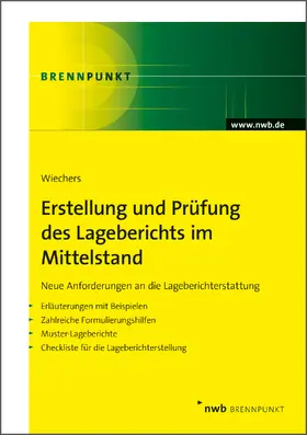 Wiechers |  Erstellung und Prüfung des Lageberichts im Mittelstand | eBook | Sack Fachmedien