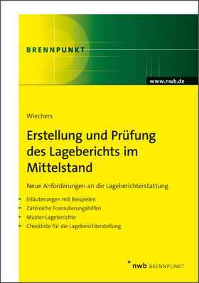 Wiechers | Erstellung und Prüfung des Lageberichts im Mittelstand | E-Book | sack.de
