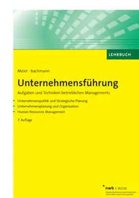 Meier |  Unternehmensführung | eBook | Sack Fachmedien