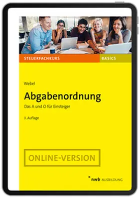 Webel LL.M. | Abgabenordnung | Online-Buch | 978-3-482-77343-3 | sack.de