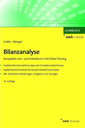 Gräfer / Wengel |  Bilanzanalyse | eBook | Sack Fachmedien